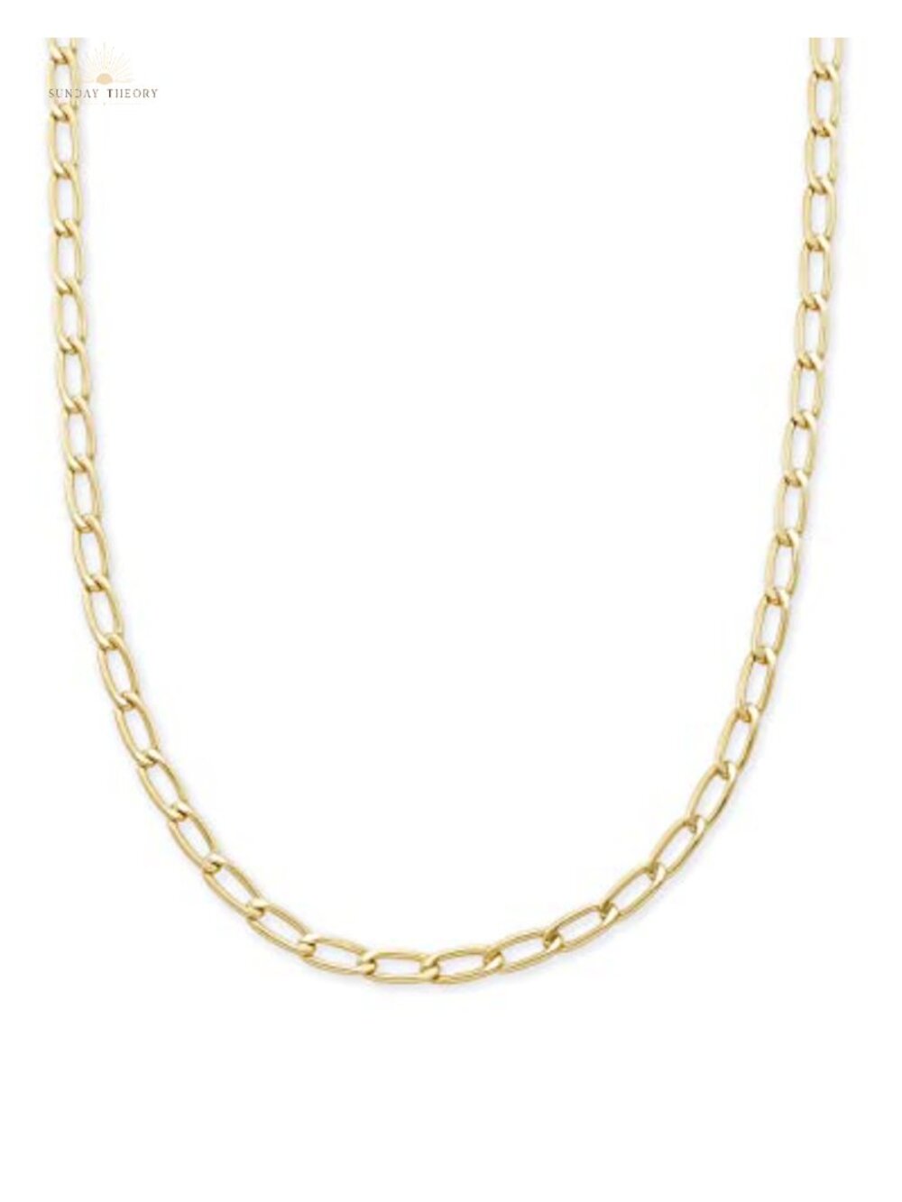 Kendra Scott Merrick 18" Cable Chain Necklace Gold Plated Brass